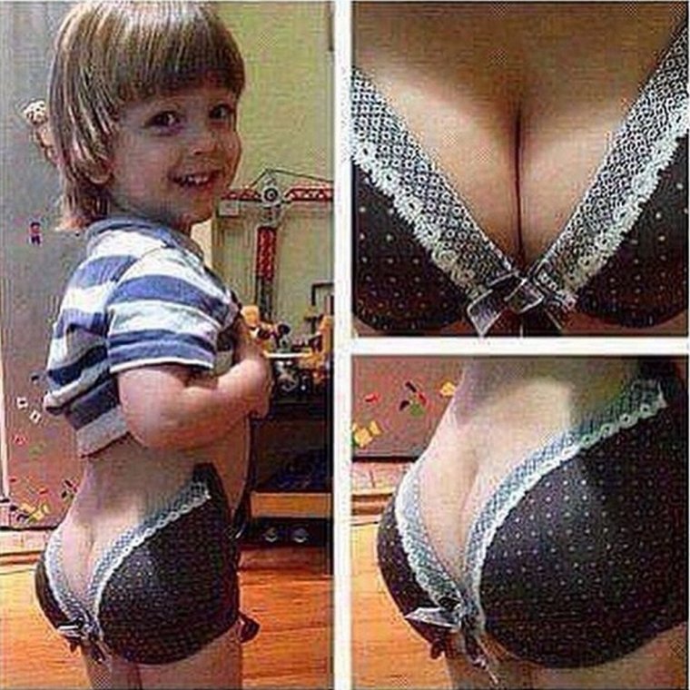 Смешная грудь