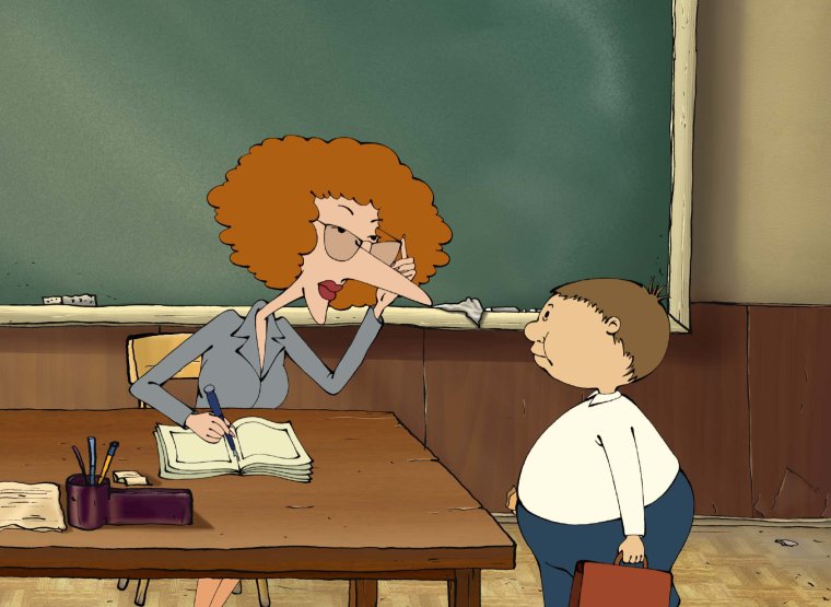 Веселая училка