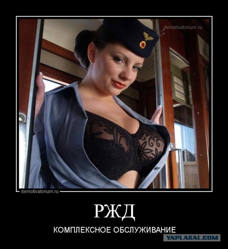 Демотиваторы про проводниц