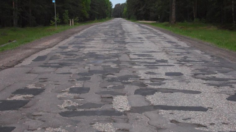 Дороги в заплатках