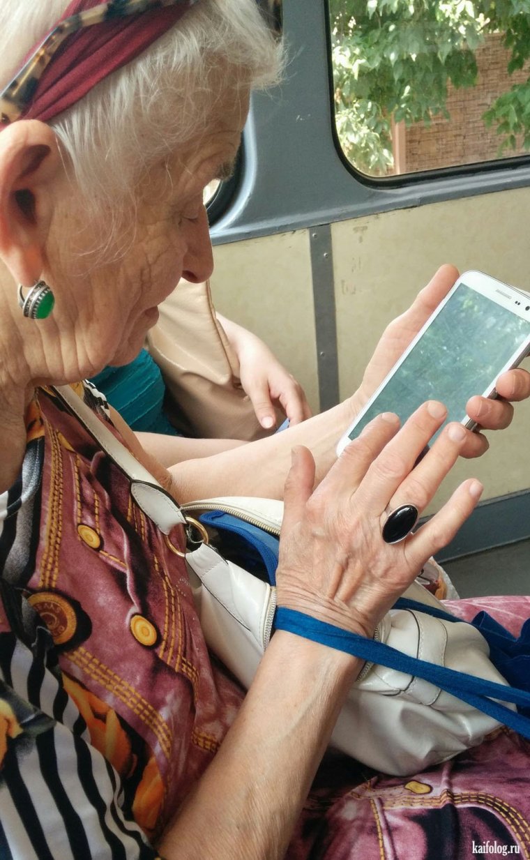 Прикольные пенсионерки