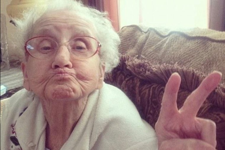 Крутая бабка