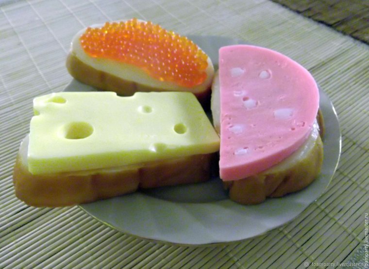 Форма для мыла бутерброд