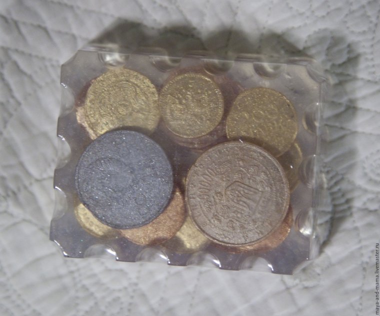 Казанское мыло с монетками на упаковке