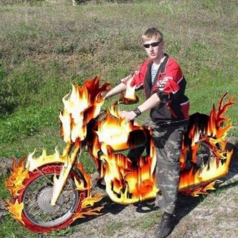 Призрачный гонщик прикол