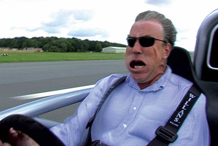 Джереми Кларксон скорость