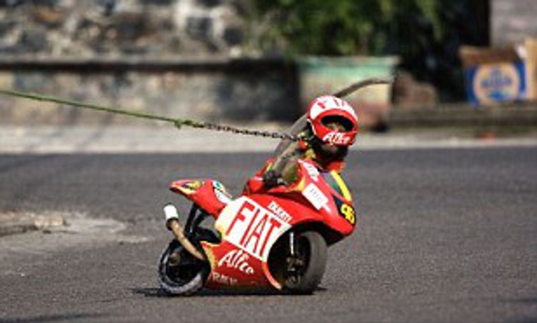 Бешеный мотоциклист