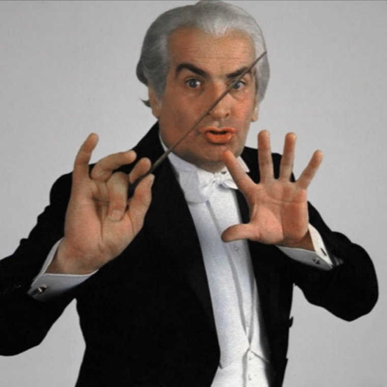 Луи де Фюнес дирижер большая прогулка