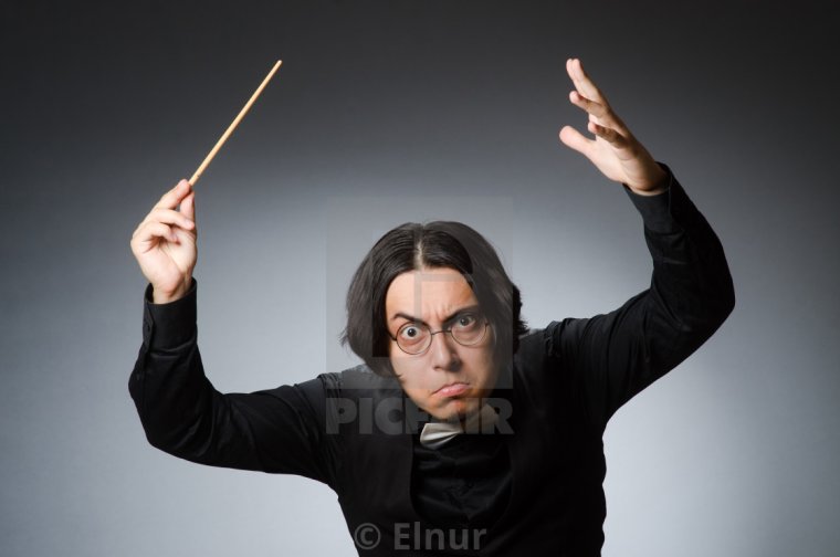 Веселый дирижер и грустный