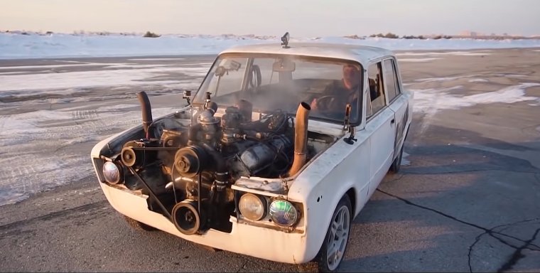 ВАЗ 2101 С двигателем от Мерседеса