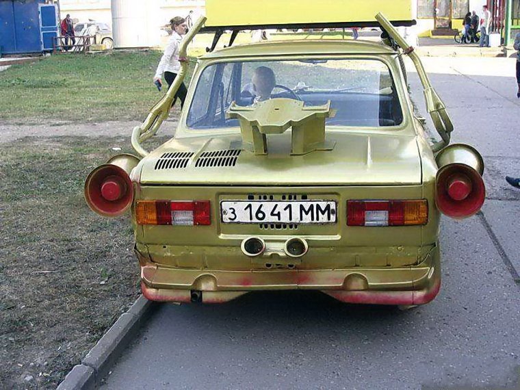 Переделка ЗАЗ 968м под внедорожник