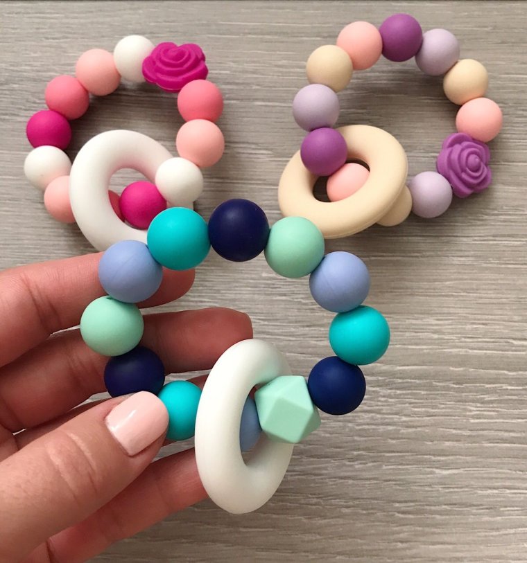 Силиконовый грызунок