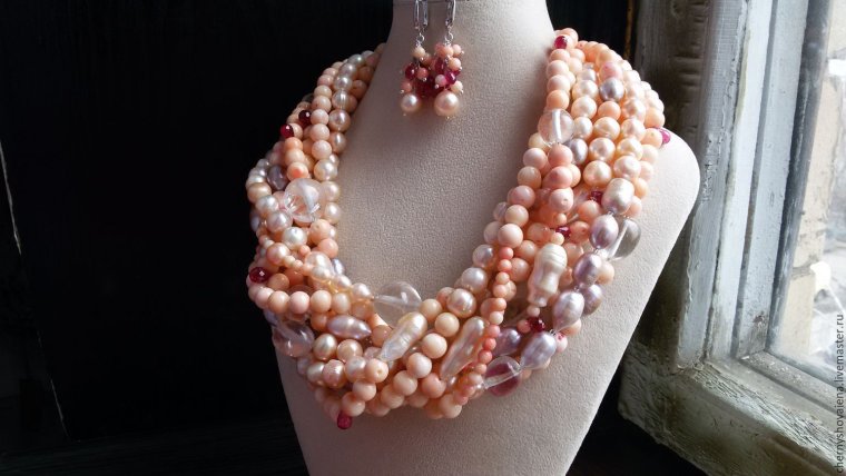 Объемные бусы