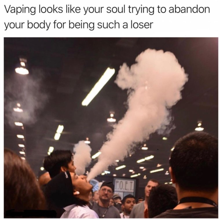 Трюки с электронной сигаретой