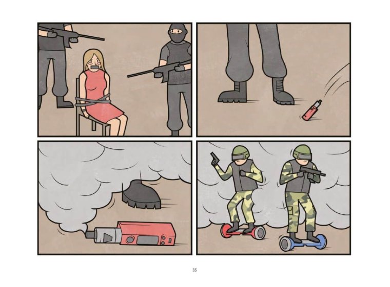 Смешные комиксы про войну