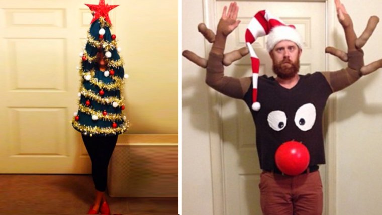 Смешные костюмы для пар