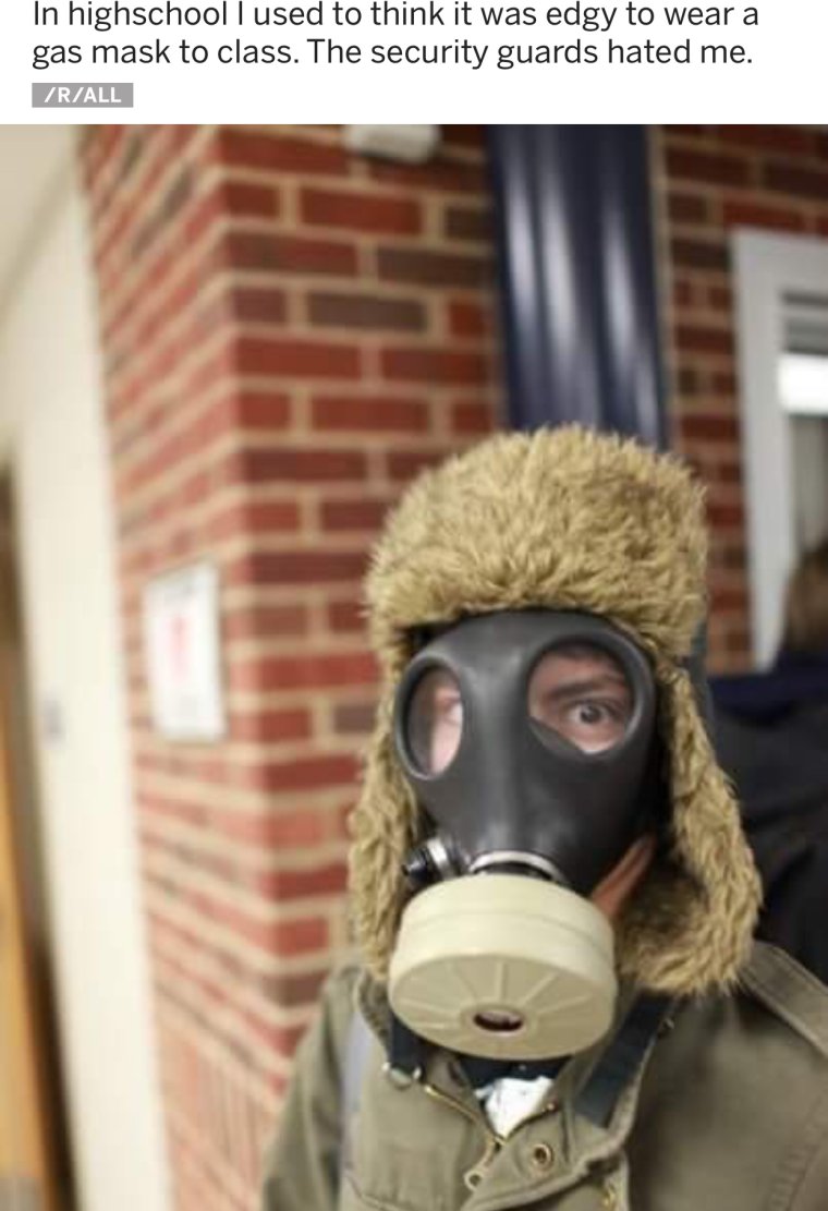 Смешной респиратор