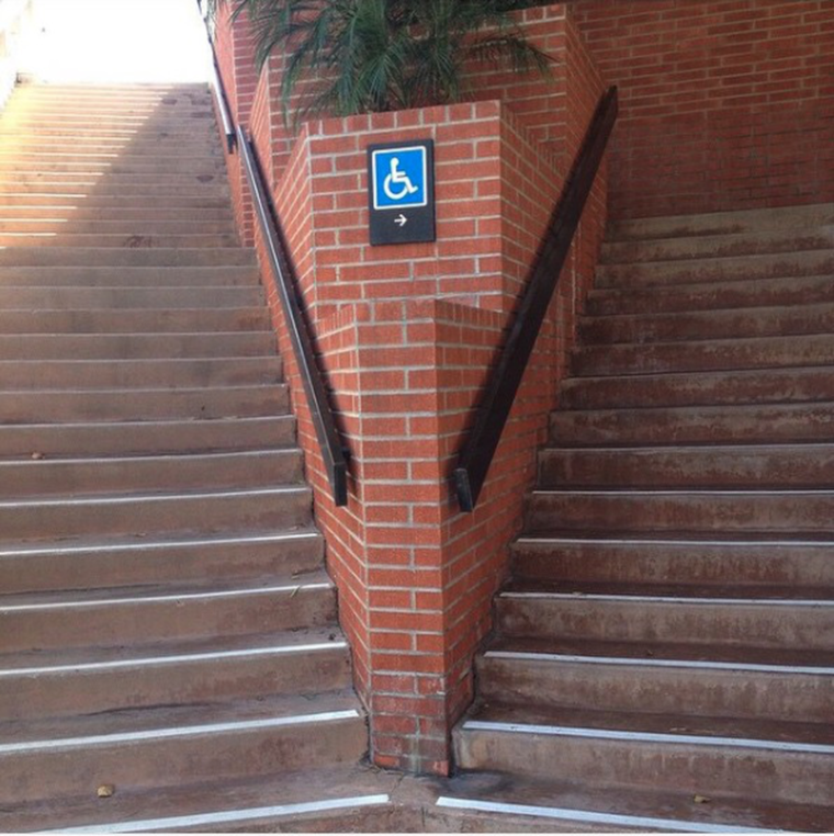 Неудачные лестницы