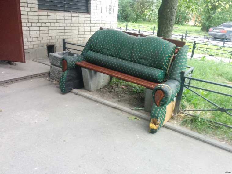 Прикольные лавочки