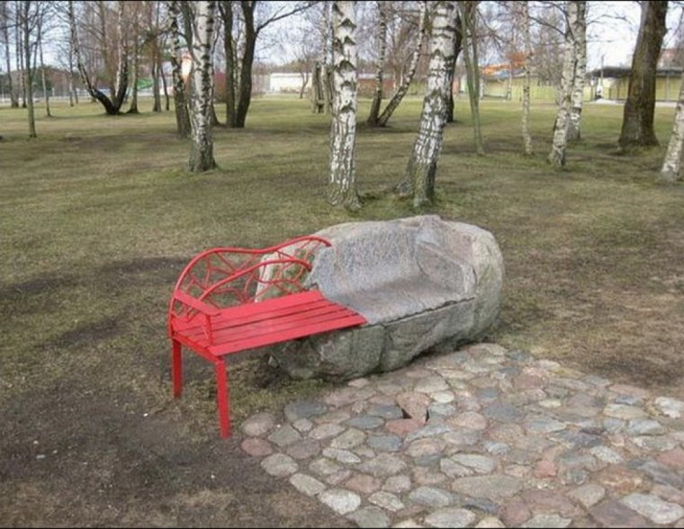 Российские прикольные лавочки
