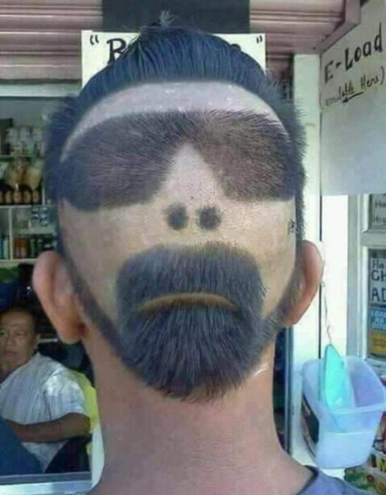 Смешные стрижки мужские