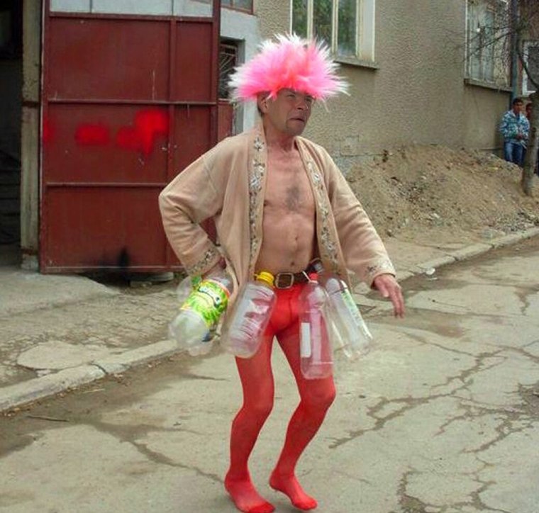 Костюм бомжихи