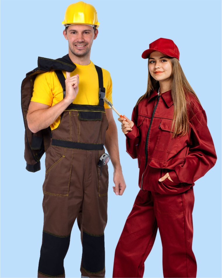 Летняя спецодежда работников