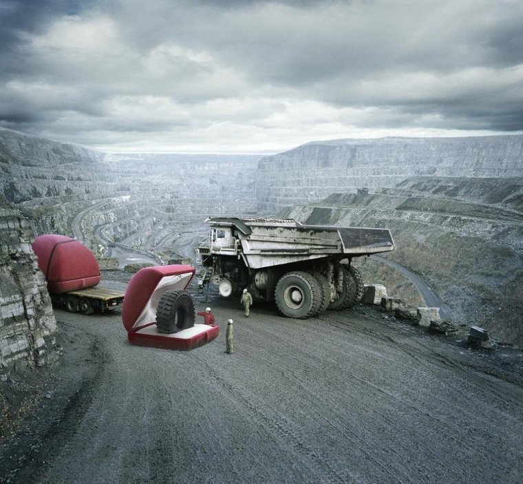 Креативная реклама спецтехники