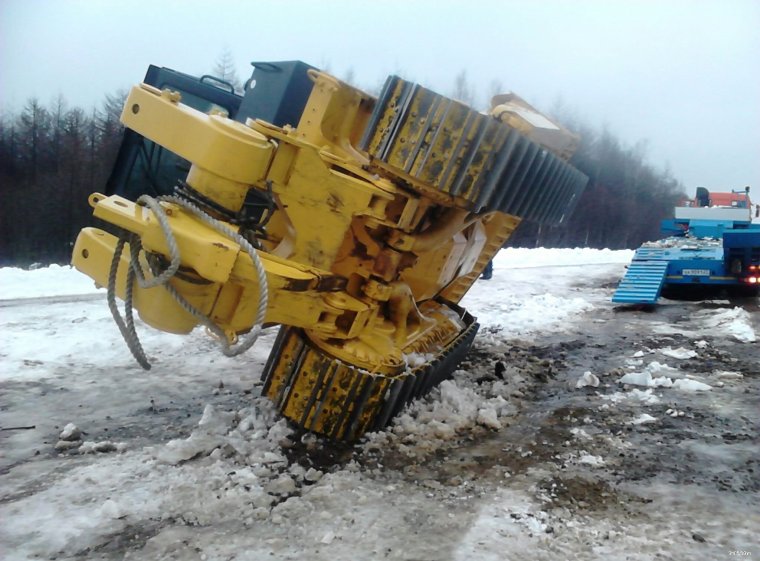 Прикольные бульдозера