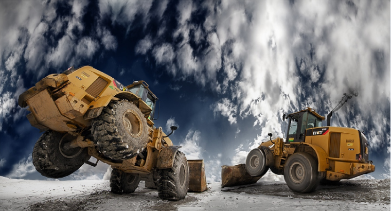 Прикольный экскаватор