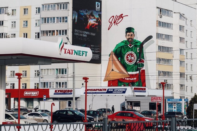 Данис Зарипов граффити