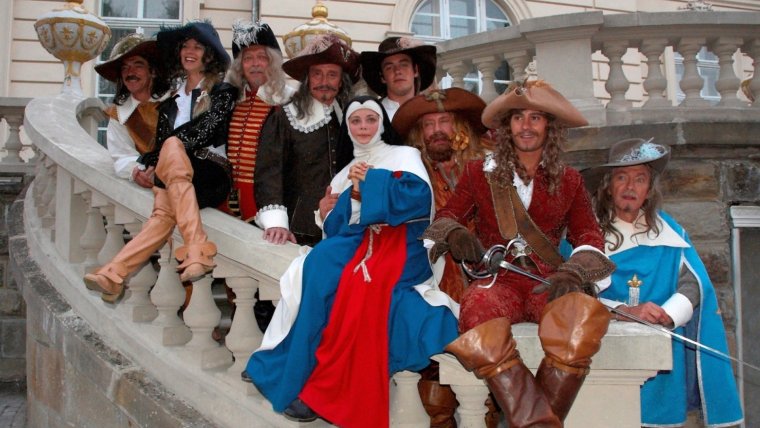 Д Артаньян и три мушкетера