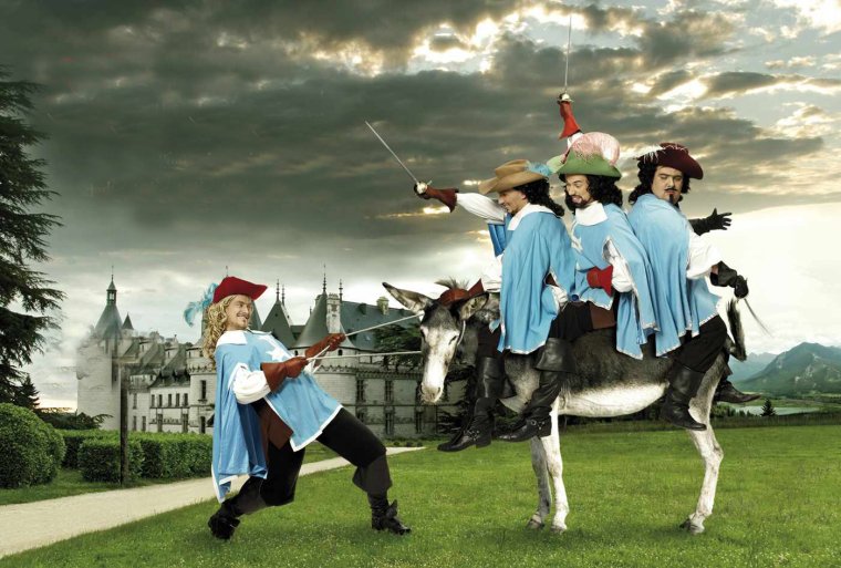 Смешные мушкетеры