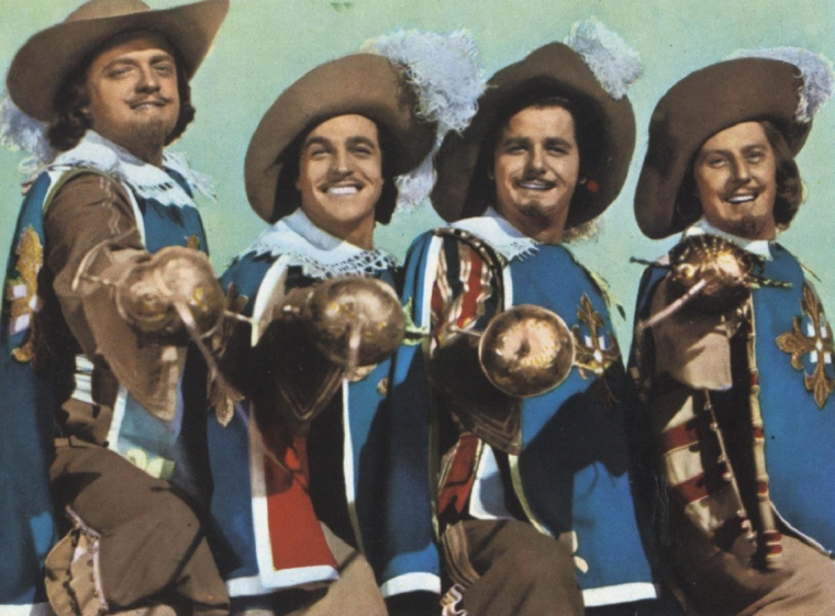 Три мушкетера 1952