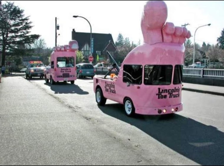 Тюнингованный эвакуатор