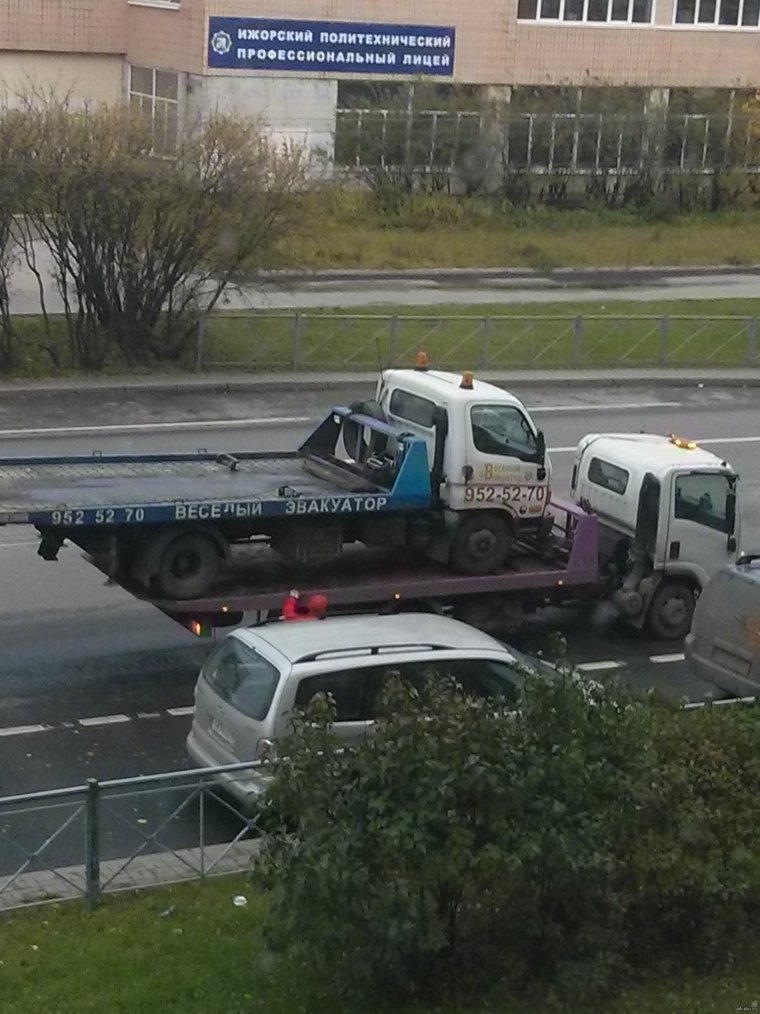 Эвакуация авто юмор