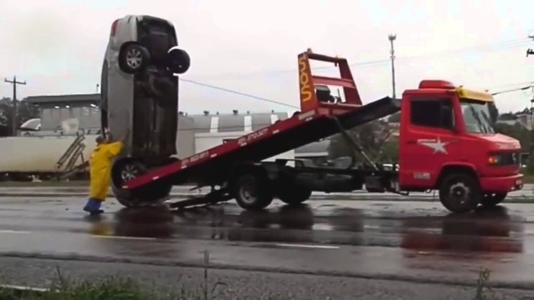 Эвакуатор который не смог