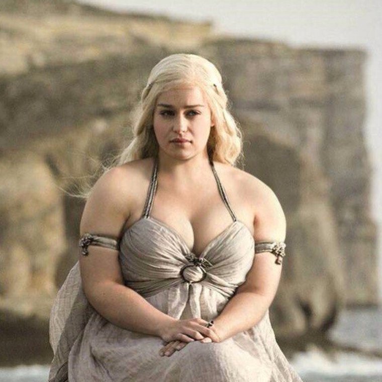 Эмилия Кларк игра престолов Мем