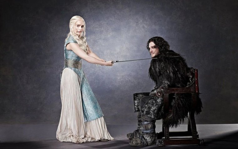 Дейенерис и Джон 8 сезон