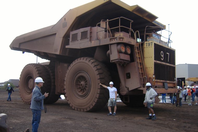 Бронированный БЕЛАЗ