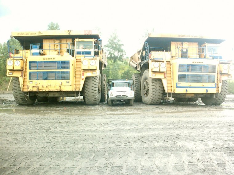 К700 и БЕЛАЗ