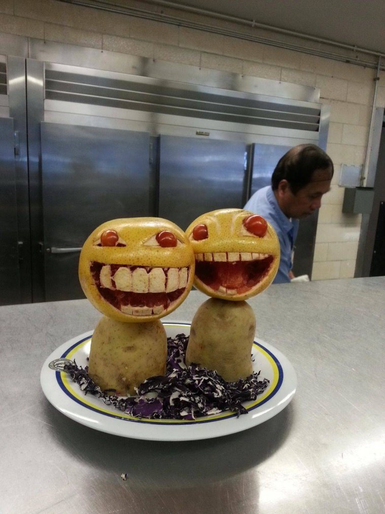 Приколы с едой