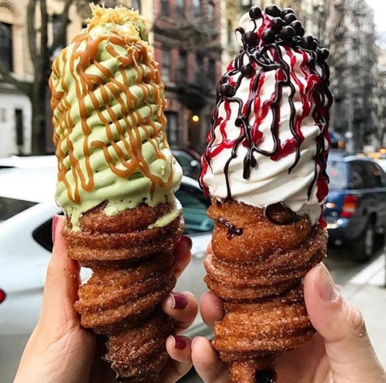 Прикольное мороженое