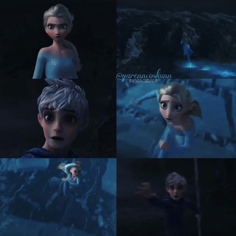 Эльза Диснея и Джек Dreamworks