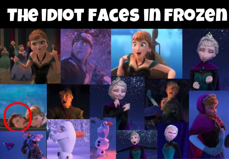 Холодное сердце смешные моменты