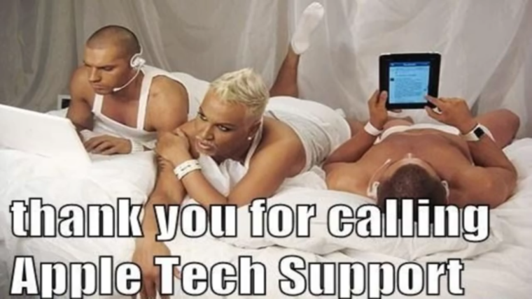 Техподдержка Apple