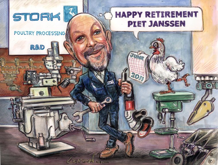 Шарж на токаря