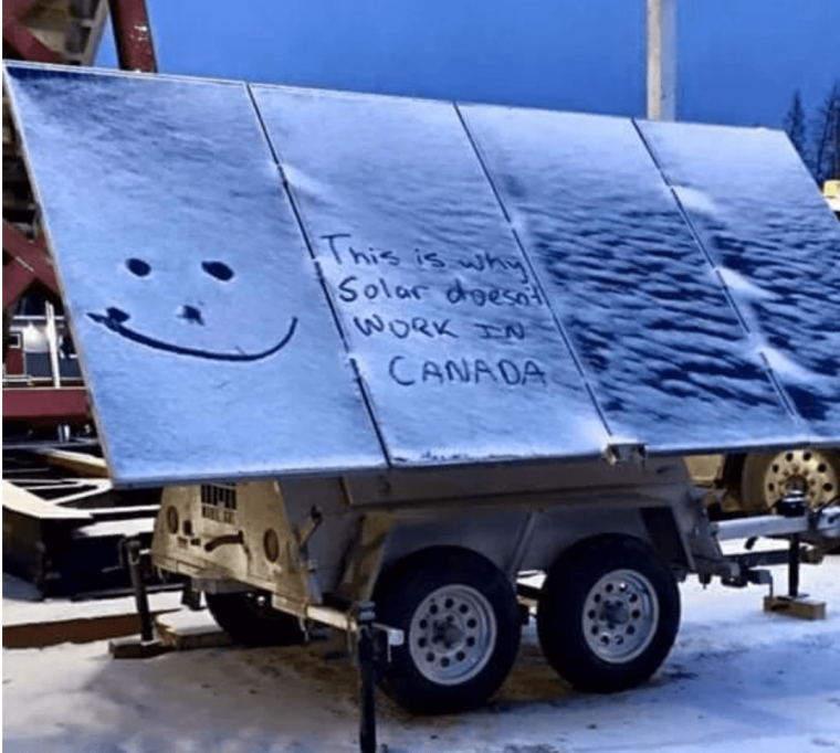 Солнечные панели прикол