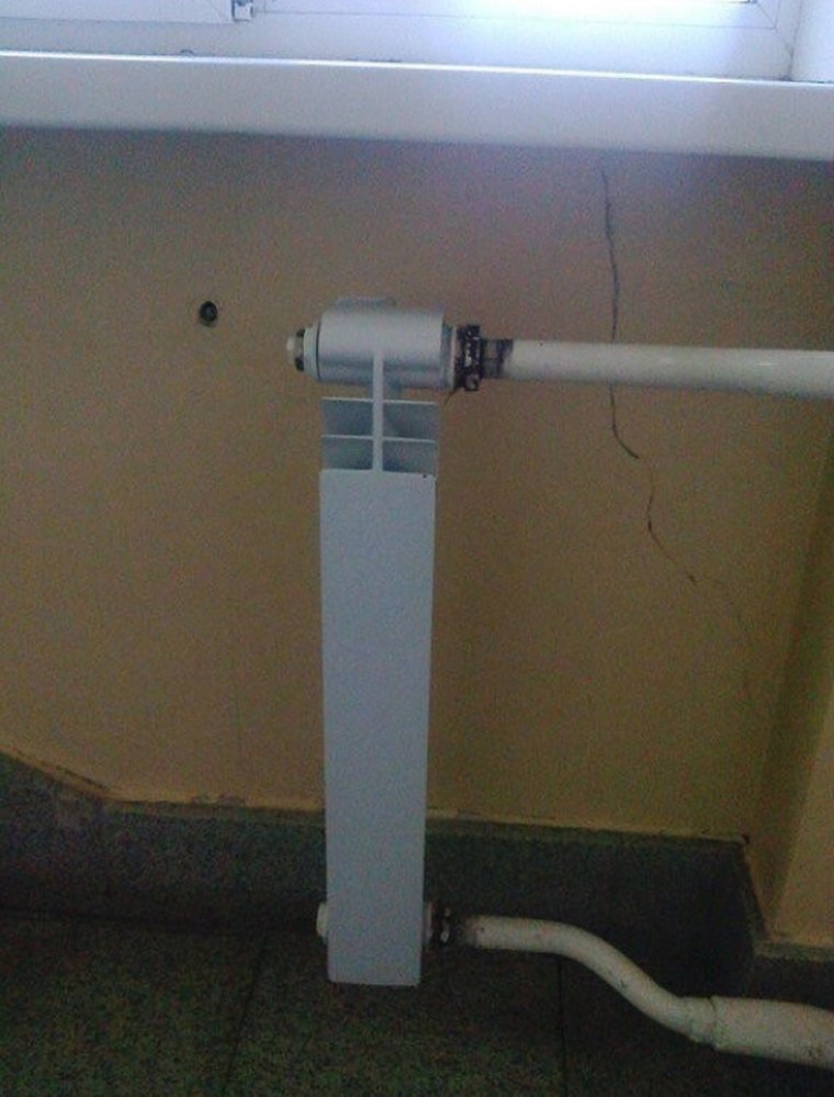 Батарея отопления прикол