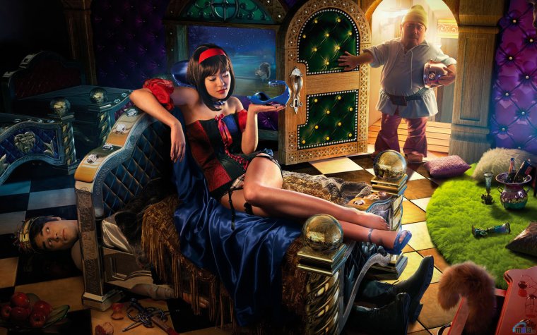 Белоснежка и семь гномов фильм +18